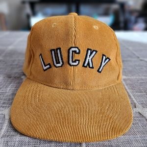 Lucky Brand Corduroy Baseball Hat